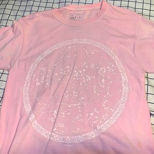 pastel pink pacsun shirt